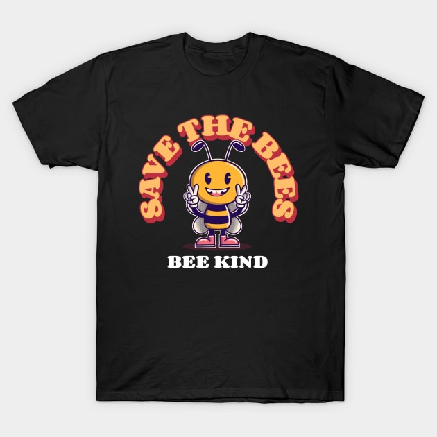 Save The Bee's Bee Lover T-Shirt by Tip Top Tee's